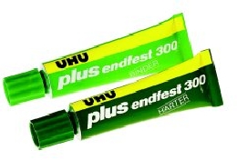UHU plus endfest 300 45640 / 2-K Epoxidkleber 33g