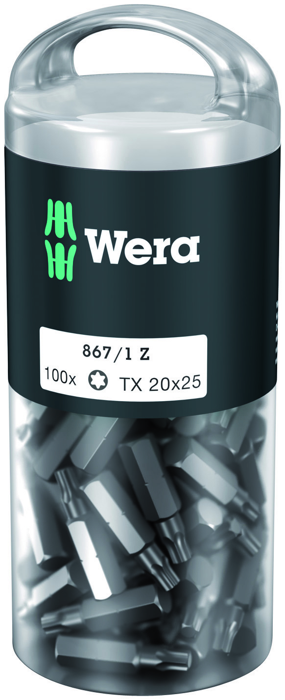 Wera Torx Bit 867/1 Z TX 25x25mm