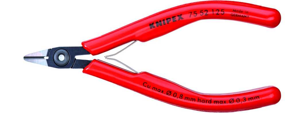 KNIPEX Elektronik-Seitenschneider 7552 125mm