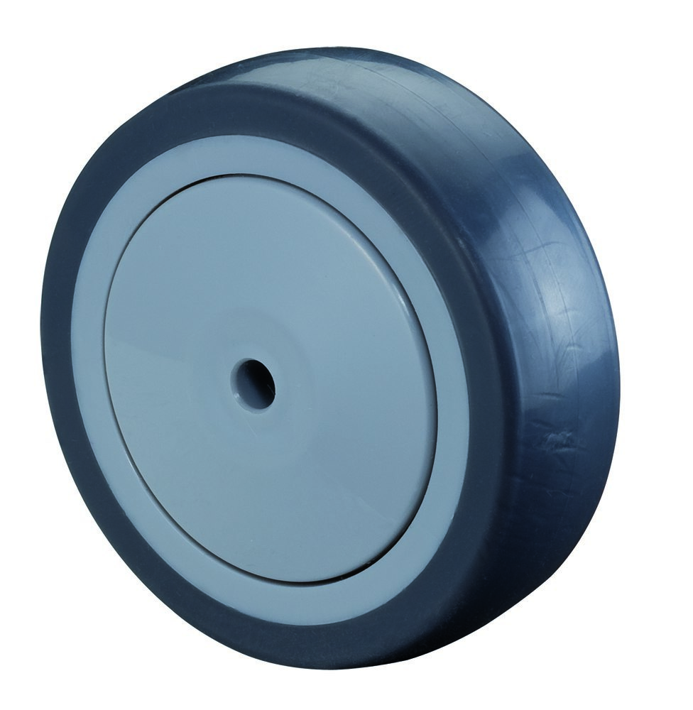 Artikelbild 2 des Artikels Gummirad Ø100mm grau Achsdurchmesser 8mm