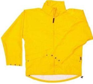 Regenjacke PU-Stretch Gr. L gelb