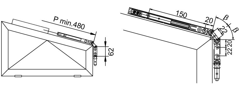 Artikelbild 2 des Artikels GEZE Getriebe Fz 92 für Schrägmontage - verz.