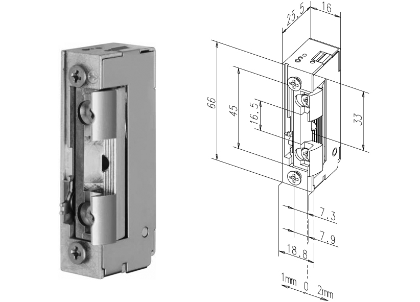 Artikelbild 1 des Artikels Türöffner 118E130 / 10-24V Fafix 100% ED Türöffner 118E130 / 10-24V Fafix 100% ED