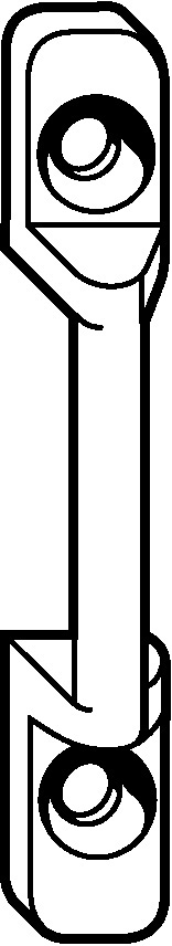 281638 Roto NT Mittelschliesser K Rahmenteil