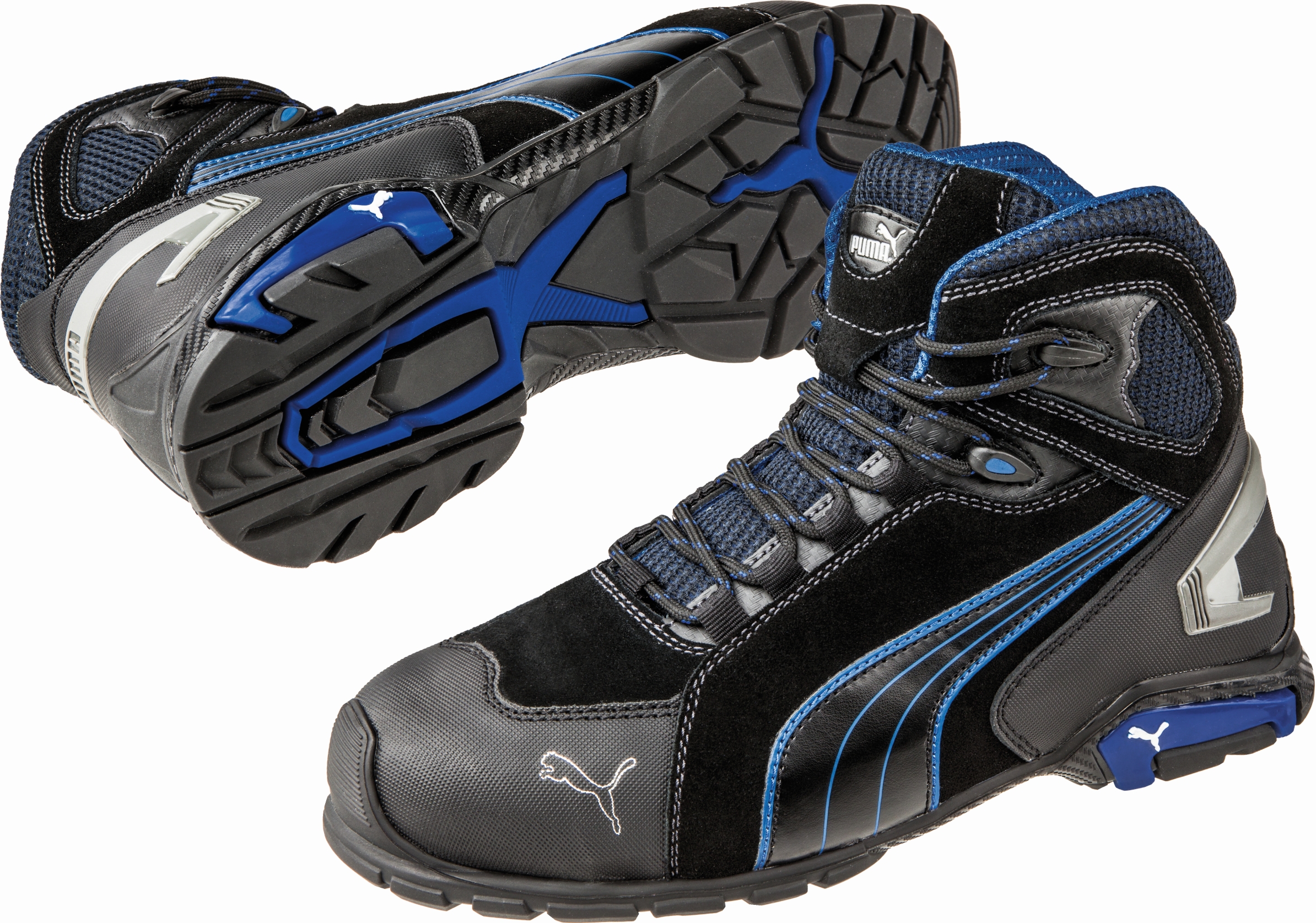 Puma Sicherheitsschnürstiefel Rio Black Mid Gr. 39