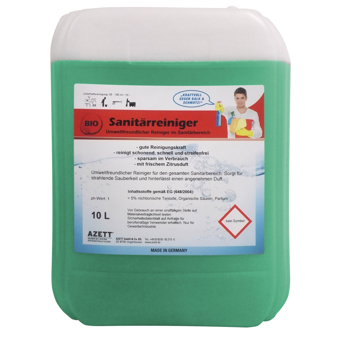 Cleancraft Reinigungsmittel HDR-S 10l Kanister