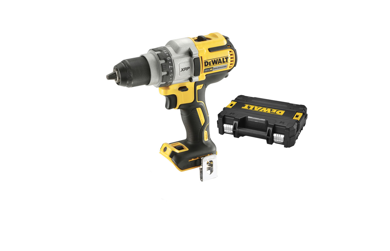 Artikelbild 1 des Artikels Dewalt Akku-Bohrschrauber 18V DCD991NT Dewalt Akku-Bohrschrauber 18V DCD991NT