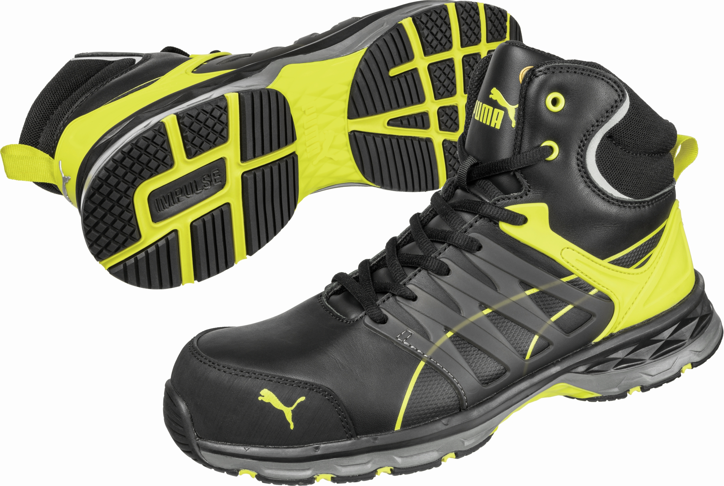Puma Sicherheitssstiefel Velocity 2.0 Yellow Mid