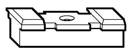 260478 Roto NT Unterlage für Schnäpperzapfen