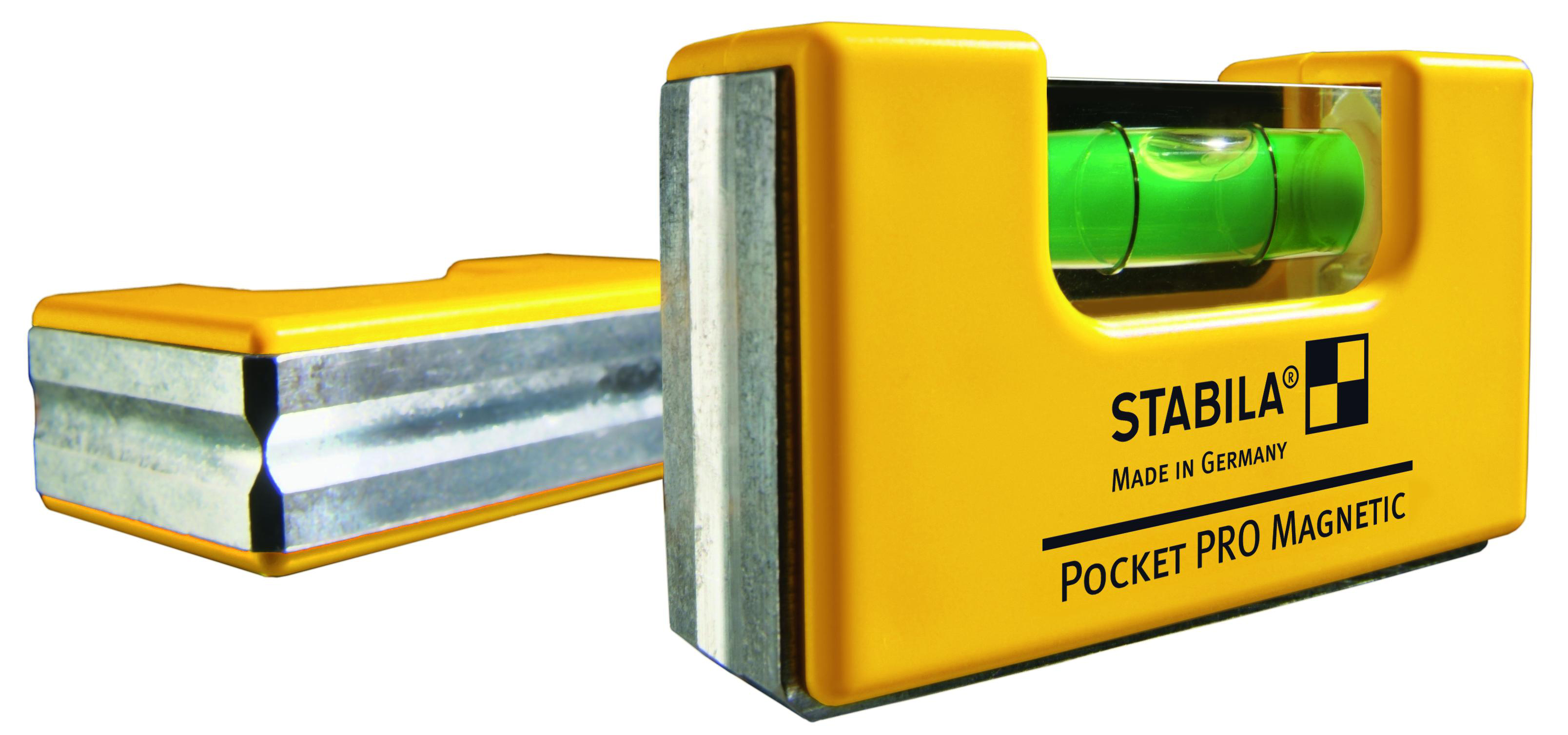 Stabila Kunststoff-Wasserwaage Poket Pro Magnetic