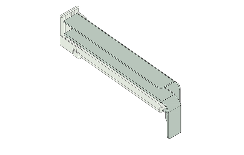 Artikelbild 1 des Artikels Alu-Gleitabschluss BF4006-Z  110mm  links   EV 1 Alu-Gleitabschluss BF4006-Z  110mm  links   EV 1