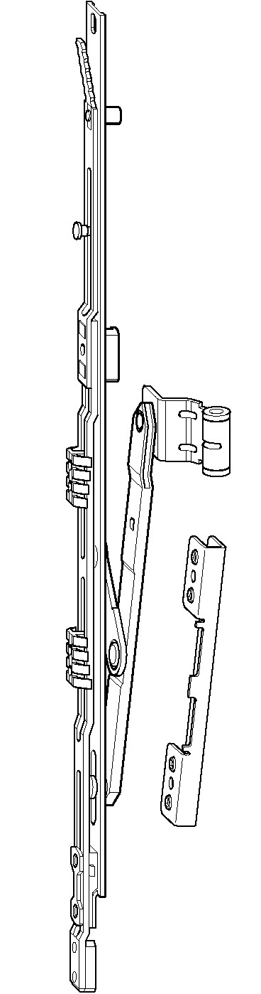 245703 Roto NT Rundbogengarnitur E5  12/18-9