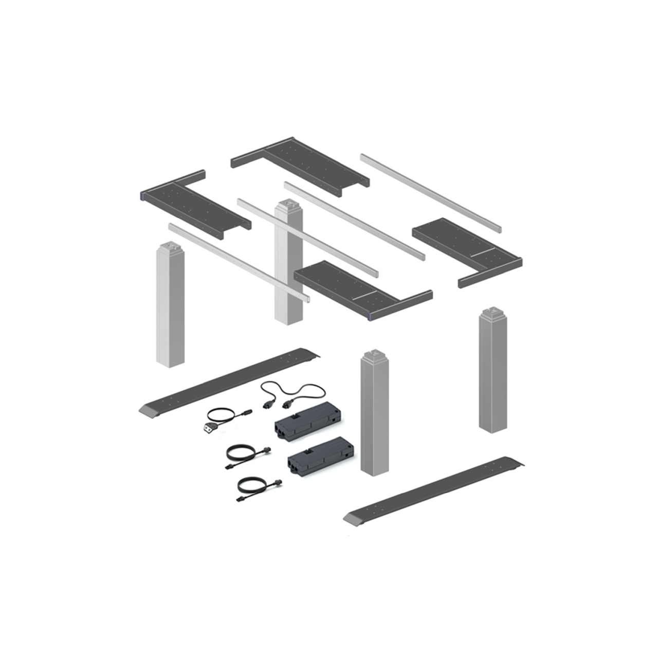 LegaDrive Tischgestell-Set Work Basic